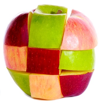 Apfel - Äpfel sind gut für die Gesundheit und enthalten viele Vitamine und Mineralstoffe. | Bild: colourbox.com