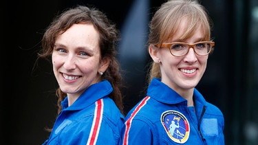 Die Astronautinnen Suzanna Randall und Insa Thiele-Eich Insa Thiele-Eich. | Bild: Die Astronautin | Michaela Handrek