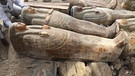 Ägypten: 3000 Jahre alte Holzsärge mit Mumien entdeckt | Bild: picture-alliance/dpa