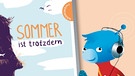 Buchcover "Sommer ist trotzdem" von Espen Dekko | Bild: Thienemann, Montage: BR