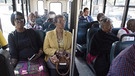 In den USA im Bus im Jahr 2017. | Bild: picture-alliance/dpa