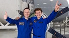 Der Mond-Check | Julian mit Astronaut Matthias Maurer | Bild: BR | megaherz GmbH | HF Hopfner