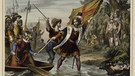 Kolumbis, Christoph bei der Entdeckung Amerikas 1492 | Bild: picture alliance/akg-images