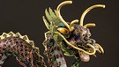Chinesischer Drache, emaillierte Metalltreibarbeit aus China | Bild: Drachenmuseum Furth im Wald / Andreas Mühlbauer