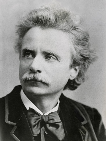 Porträt des norwegischen Komponisten Edvard Grieg | Bild: picture-alliance / IMAGNO/Austrian Archives | Anonym