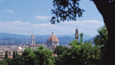 Florenz, Blick über die Boboli Gärten zur Altstadt, Toskana, Italien. Foto: Peter Horn (c)MEV Verlag GmbH_Aktuelles_Fotoarchiv_74 / 11.12.2013 | Bild: MEV/Peter Horn