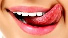 Mund mit Zunge und Zähnen. | Bild: colourbox.com