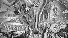 Der Hexensabbat in der Walpurgisnacht auf dem Blocksberg, deutscher Kupferstich, 17. Jahrhundert
| Bild: picture-alliance/dpa; imageBROKER; Fotograf: BAO