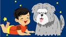 Betthupferl-Serie "Bao und sein Hund Kostas" | Bild: colourbox.com/#224965; Montage: BR
