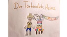 Heinz, der Tortendieb - gemalt von Marie aus G. | Bild: BR