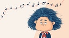 Illustration zu Beethoven: Beethoven konnte Musik im Kopf hören und komponieren. | Bild: BR / Annick Buhr