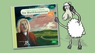 CD-Cover "Johann Sebastian Bach - Die Matthäuspassion" von Sylvia Schreiber | Bild: Schaf Elvis: Teresa Habild | CD-Cover: Igel Records | Montage BR