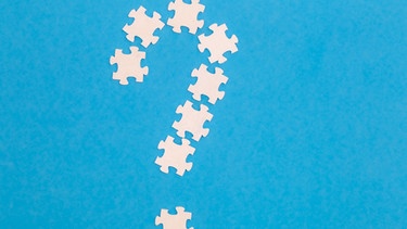 Fragezeichen aus Puzzleteilen, für "Do Re Mikro - Das Geheimnis" | Bild: colourbox.com
