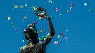 Statue der Bavaria an der Münchner Theresienwiese | Bild: picture-alliance/dpa