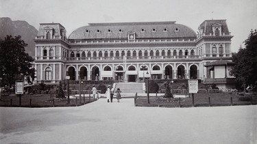 Photographie: Kurhaus von Bad Ischl um 1910.  | Bild: picture-alliance/dpa