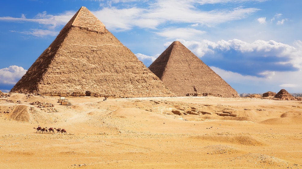 Die Pyramiden von Gizeh, Ägypten | Bild: colourbox.com