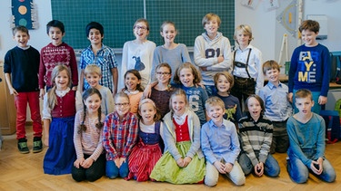 Klasse 4b der Grundschule an der Kirchenstraße München | Bild: BR