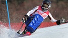 Anna Schaffelhuber fährt auf ihrem Monoski bei der Super-Kombination, Slalom, sitzend während der Paralympics in Pyeongchang im März 2018 die Piste hinunter. | Bild: picture-alliance/dpa