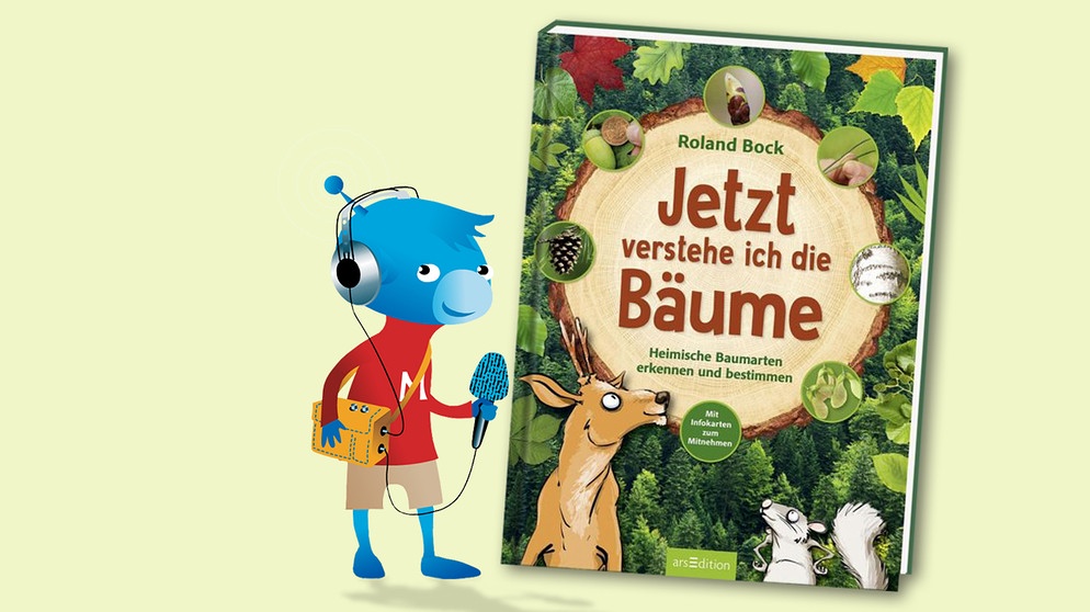 Buchcover "Jetzt verstehe ich die Bäume" von Roland Bock | Bild: arsEdition Verlag, Montage: BR