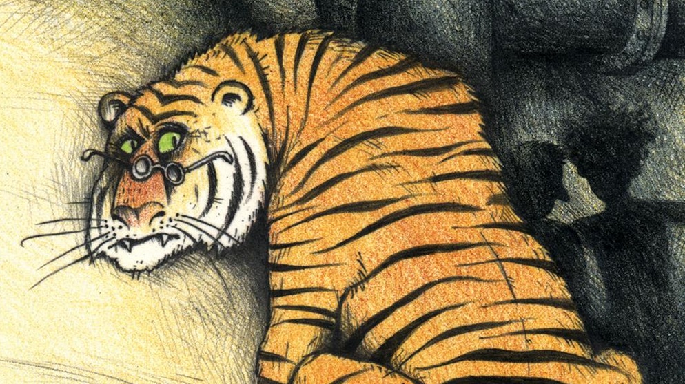 Buchcover: Der Tiger unter der Stadt | Bild: Aufbau Verlag
