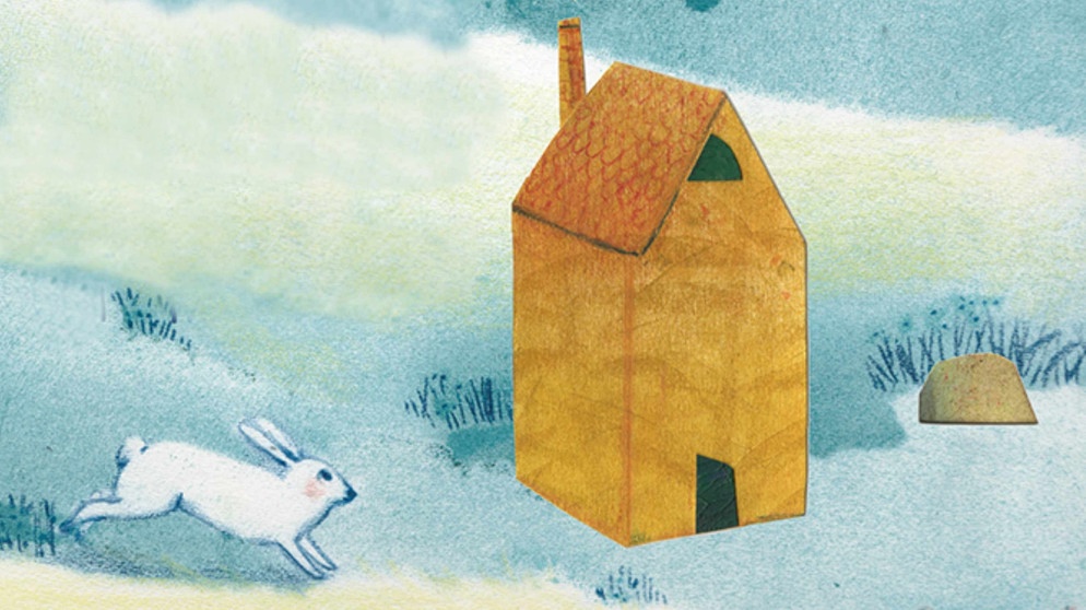 Ausschnitt aus dem Buchcover: "Das kleine gelbe Haus" von Leo Hoffmann
| Bild: Verlag Freies Geisteswesen
