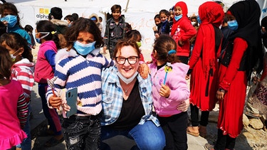 Jaqueline Flory hat im Mai 2021 für ihren Verein "Zeltschule e.V" die Kinder im Libanon besucht. | Bild: Jaqueline Flory | Zeltschule e.V.