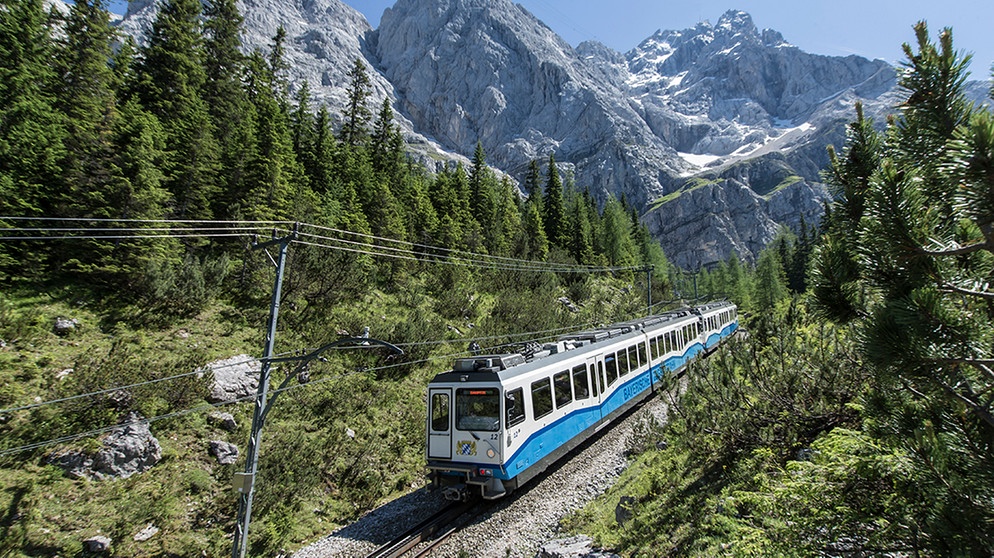 Bilder von der Zugspitze | Bild: Bayerische Zugspitzbahn Bergbahn AG | Matthias Fend