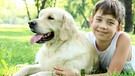 Ein Junge mit seinem Hund | Bild: colourbox.com