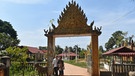 Tempel in Kambodscha: Eingang. | Bild: BR | Waldenburg