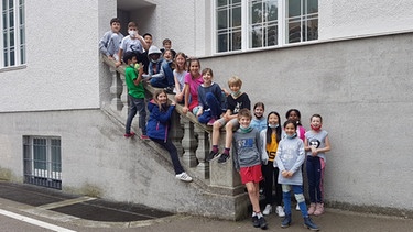 Kinder der Klasse 4fg der Grundschule an der Führichstraße München | Bild: BR | Claudia Umlauf
