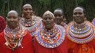Tansania Massai-Frauen Gruppe | Bild: picture alliance/Bildagentur-online