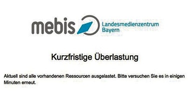 Mebis-Überlastung - Hacker legen Mebis in Bayern lahm | Bild: Paul Dobmeier