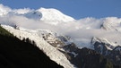 Auf dem Dach Europas - im Mont Blanc-Gebiet.  | Bild: BR