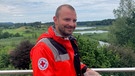 Philipp Dahlmann ist Rettungssanitäter beim Roten Kreuz. | Bild: BR | Geli Schmaus