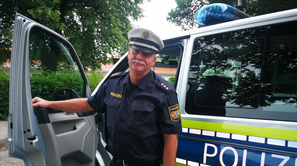Polizist Thorsten Weigelt | Bild: BR | Katrin Stadler