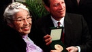Rosa Parks wird als Bürgerrechtlerin geehrt. | Bild: picture-alliance/dpa
