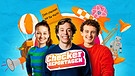 Checker Can, Checker Tobi und Checker Julian mit Logo | Bild: BR/megaherz GmbH