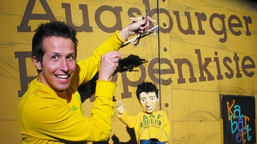 Wer lässt die Puppen aus der Kiste? / Willi Weitzel besucht die Augsburger Puppenkiste, ein berühmtes Marionettentheater in Augsburg. | Bild: BR/megaherz