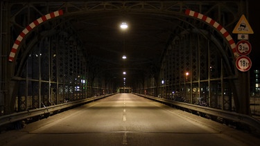 Nix los auf der Hackerbrücke in München (20.03.2020) | Bild: Felix Hörhager/dpa