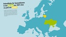 Katapult Ukraine Karte: Sonnenblumenöl. Aus dem Atlas: 100 Karten über die Ukraine | Bild: Katapult Verlag