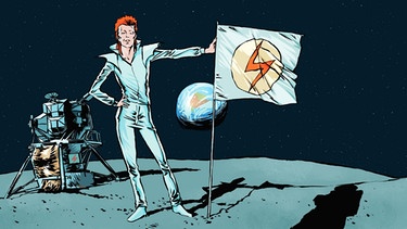 Graphic Novel über "Starman" David Bowie von Reinhard Kleist | Bild: Reinhard Kleist / Carlsen Verlag GmbH, Hamburg 2021