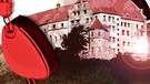 Burg Trausnitz mit roten Kopfhörern | Bild: picture-alliance/dpa; Montage: BR