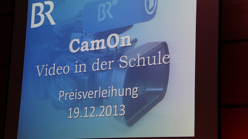 Impressionen von der CamOn-Preisverleihung 2013 | Bild: BR / Bildungsprojekte