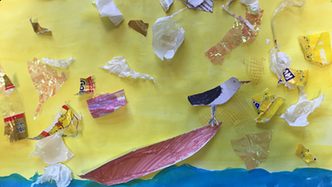 crossmedia 2022: Plastik im Meer, das hassen wir sehr! | Bild: Klasse 3a der Leopold-Mozart-Grundschule Leitershofen
