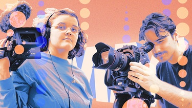 MedienMachen: Mediencoaching mit Kameras. | Bild: BR 