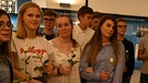 Eindrücke von der Abschlussveranstaltung "Jugendliche erinnern an die Weiße Rose" | Bild: BR/Jannis Hanfeld