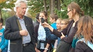 Interview mit dem Bürgermeister von Buchloe | Bild: Gymnasium Buchloe