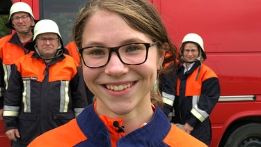 young reporter 2021 Tamara ist bei der freiwilligen Feuerwehr. | Bild: BR
