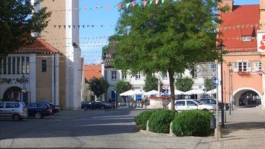 Marktplatz in Mainburg | Bild: Stadt Mainburg