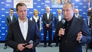 Putin und Medvedev | Bild: dpa-Bildfunk| Alexei Druzhinin Sputnik Kremlin
